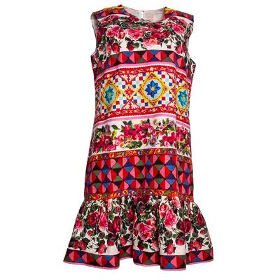 Dolce & Gabbana Size 46 Multicolor Dress