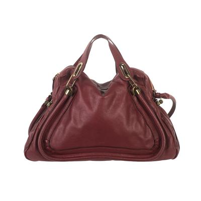Chloe XL Red Leather Handbag 
