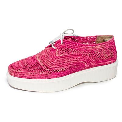 Robert Clergerie Size 38 Pink Sneakers