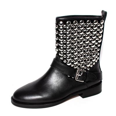Rebecca Minkoff Size 6 Black Studded Boots