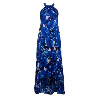 Theia Size 2 Blue Dress