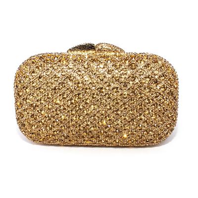 Luxmob Gold Embellished Crossbody Bag