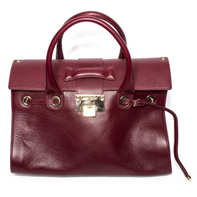 Jimmy Choo Red Leather Handbag