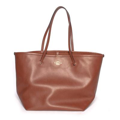 Coach Brown Leather Tote Bag