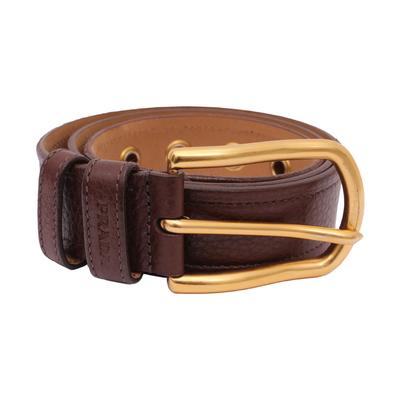 Prada Size 32 Brown Belt