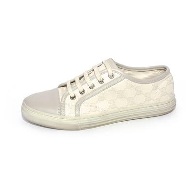 Gucci Size 38.5 Off White Sneakers