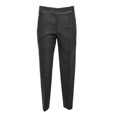 Brunello Cucinelli Size 6 Grey Pants