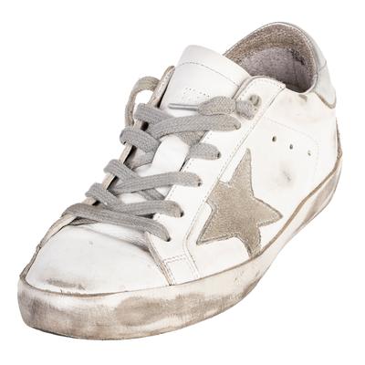 Golden Goose Size 35 White Sneakers