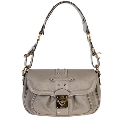 Louis Vuitton Grey Suhali Le Confident Leather Shoulder Bag 