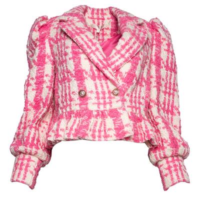 New Love Shack Fancy Size Medium Pink Jacket