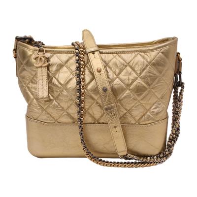 Chanel Gold Tote Handbag