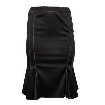 Just Cavalli Size 38 Black Skirt