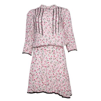 Zadig & Voltaire Size XS Pink Floral Dress
