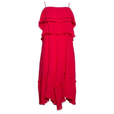 Halston Size XL Red Dress