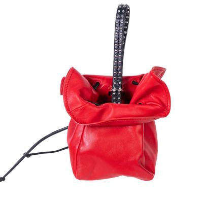 3.1 Phillip Lim Red Leather Wristlet Bag