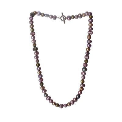 Multicolor Pearl Necklace 