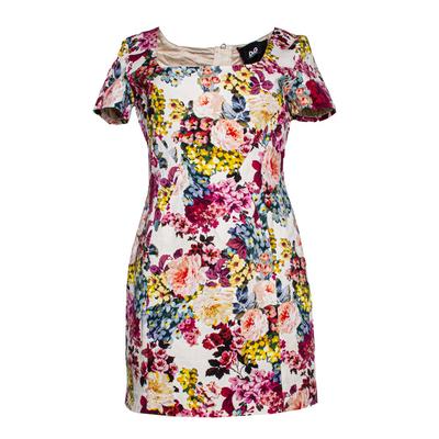 D&G Size 44 Multicolor Floral Dress