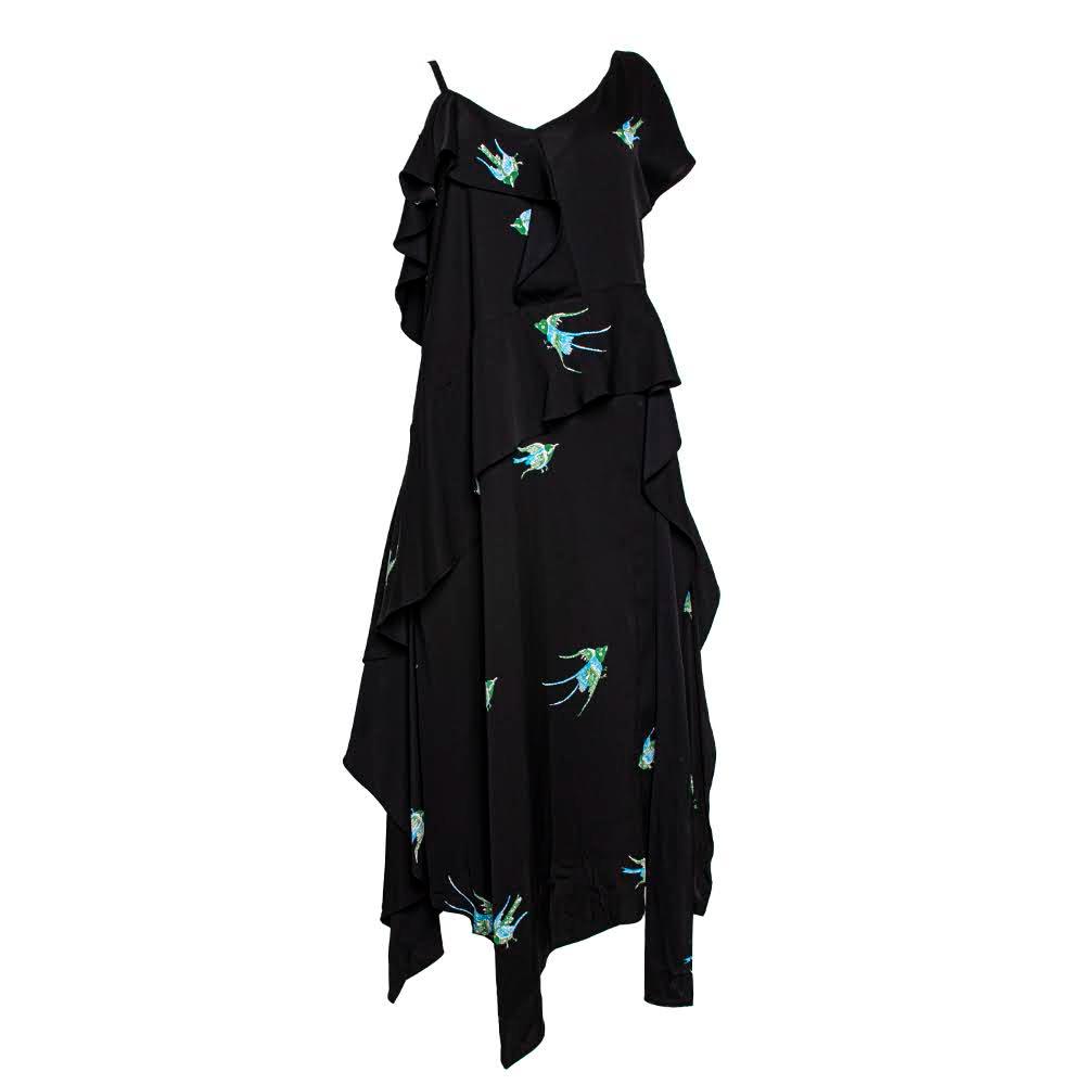  New Diane Von Furstenberg Size 8 Black Dress