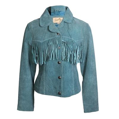 New Scully Size Small Denim Lacing Jacket