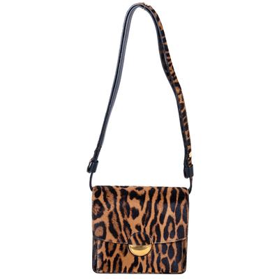 Proenza Schouler Brown Leopard Print Handbag