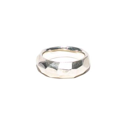 Ippolita Size 6 Silver Mosaic Cut Taper Ring