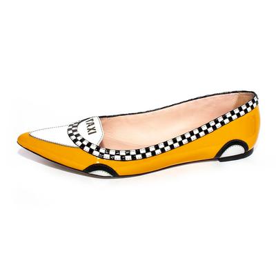 Kate Spade Size 9 Yellow Patent Taxi Shoes