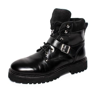 All Saints Size 39 Black Leather Boots