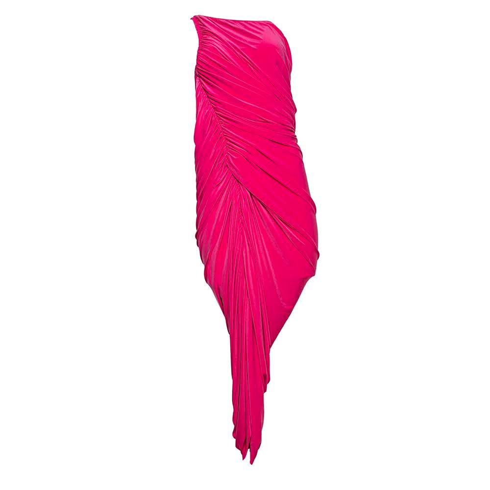  Norma Kamali Size Xl Pink Dress