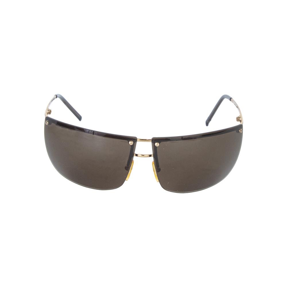  Gucci Rimless Smoke Sunglasses