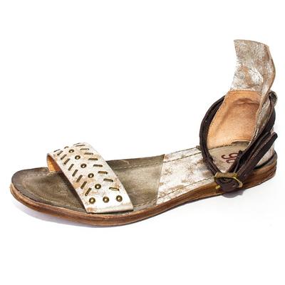 As 98 Size 40 Silver Sandals