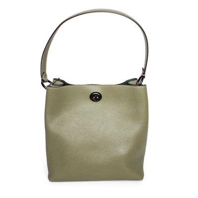Coach Green Leather Handbag
