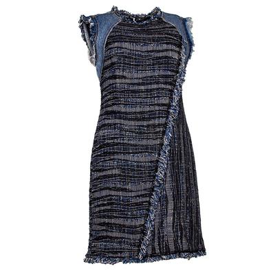 New Rebecca Taylor Size 6 Blue Denim Dress