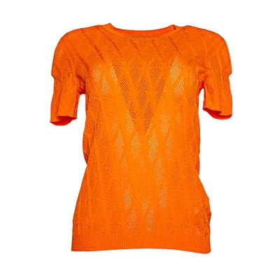 Versace Size 50 Orange Top
