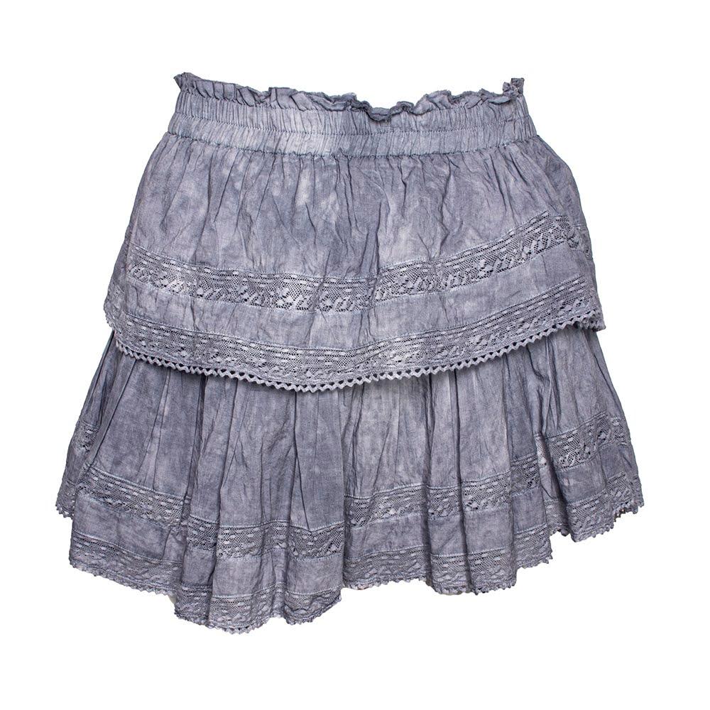  Love Shack Fancy Size Medium Blue Skirt