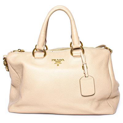 Prada Tan Leather Handbag