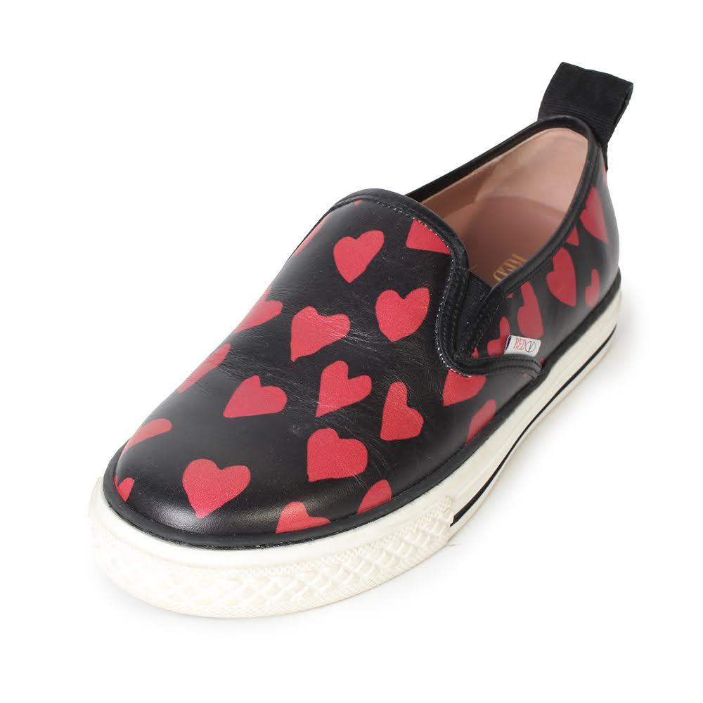  Red Valentino Size 36 Heart Slip- Ons