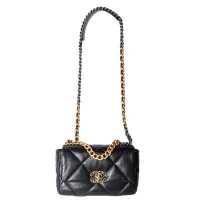 Chanel Black Medium Quilted Handbag