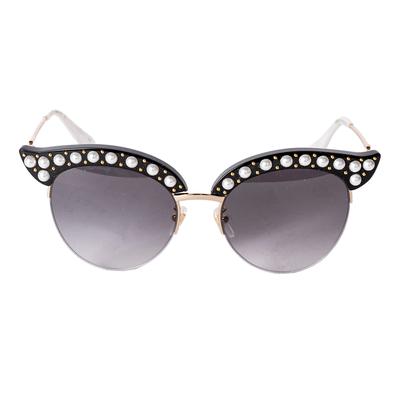 Gucci Faux Pearl Frame Sunglasses