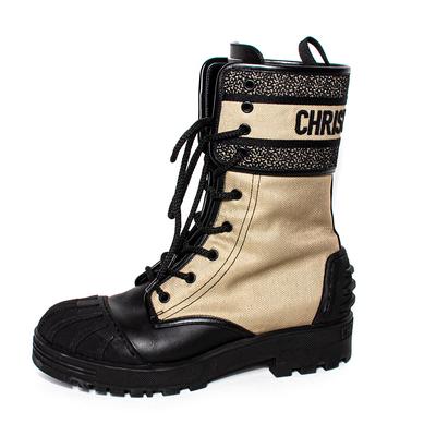 Christian Dior Size 40.5 Tan D Major Boots