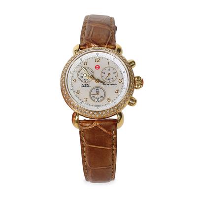 Michele Diamond Mother of Pearl Watch