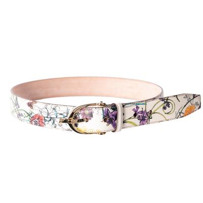 Gucci Floral Belt