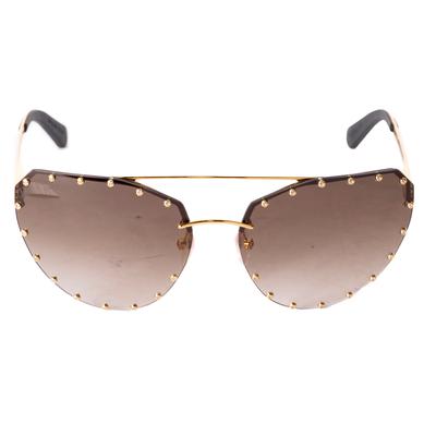 Louis Vuitton Gold Z0984W Party Studded Sunglasses