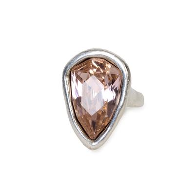 Uno De 50 Size 6 Pink Stone Ring