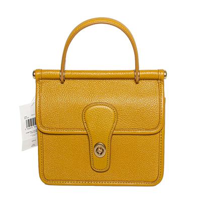 New Coach Yellow Leather Handbag