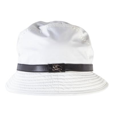 Burberry Size Medium White Bucket Hat 