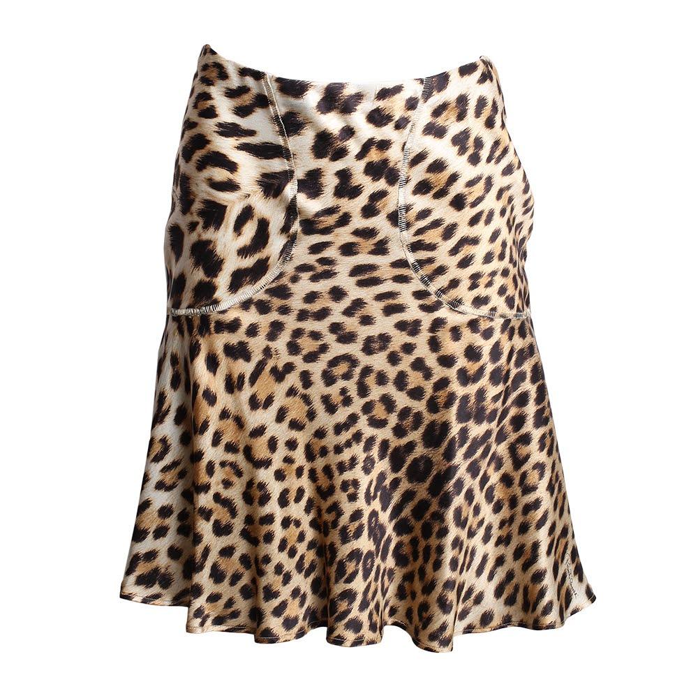  Roberto Cavalli Size Medium Vintage Leopard Skirt