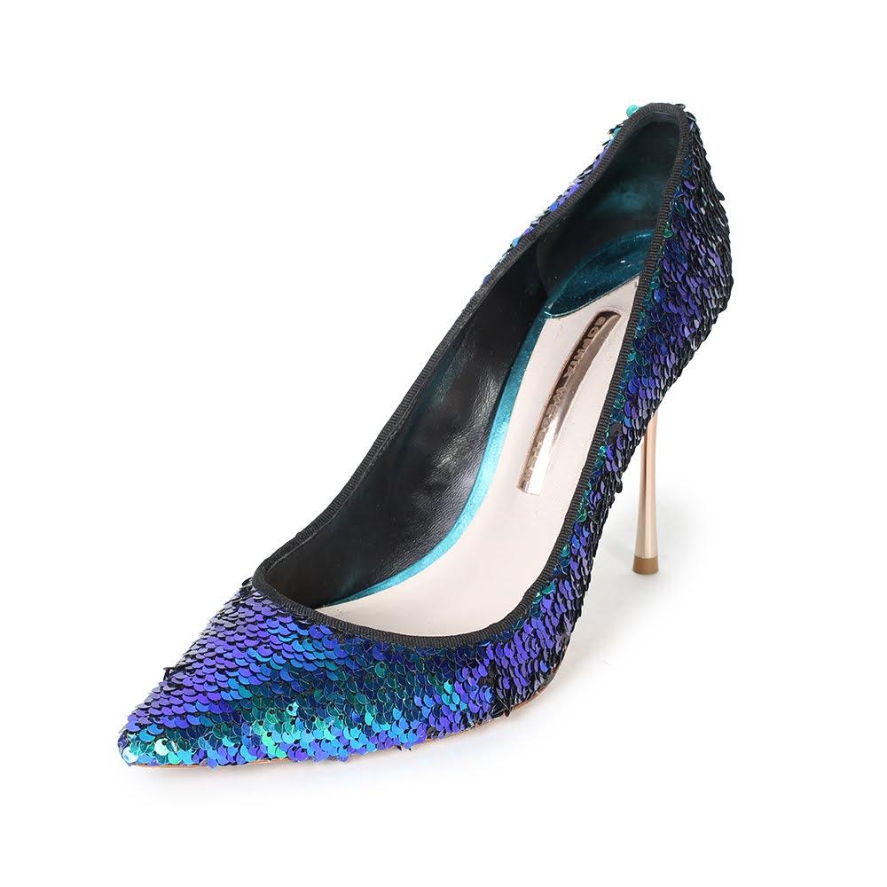 Sophia Webster Size 39.5 Coco Iridescent Pumps
