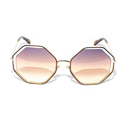 Chloe Octagon Havana Sunglasses