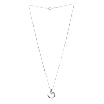 Tiffany & Co. Stencil Heart Necklace