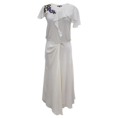 Zac Posen Size Small White Maxi Dress